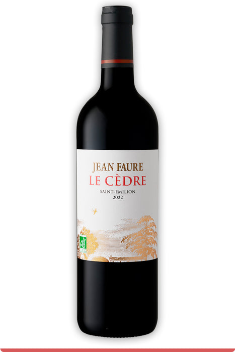 <span style='font-weight: bolder'> Jean Faure Le Cèdre 2022</span><br><small style='color:grey'>Saint-Émilion</small>