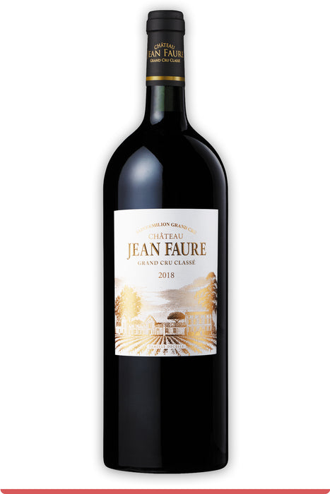 <span style='font-weight: bolder'>Château Jean Faure 2018 - Magnum </span><br><small style='color:grey'>Saint-Émilion Grand Cru Classé</small>