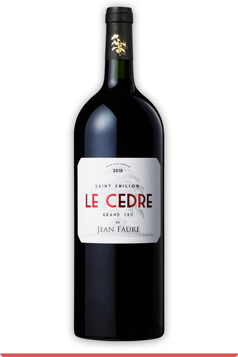 <span style='font-weight: bolder'>Le Cèdre de Jean Faure 2018 Magnum</span> <br><small style='color:grey'>Saint-Émilion</small>