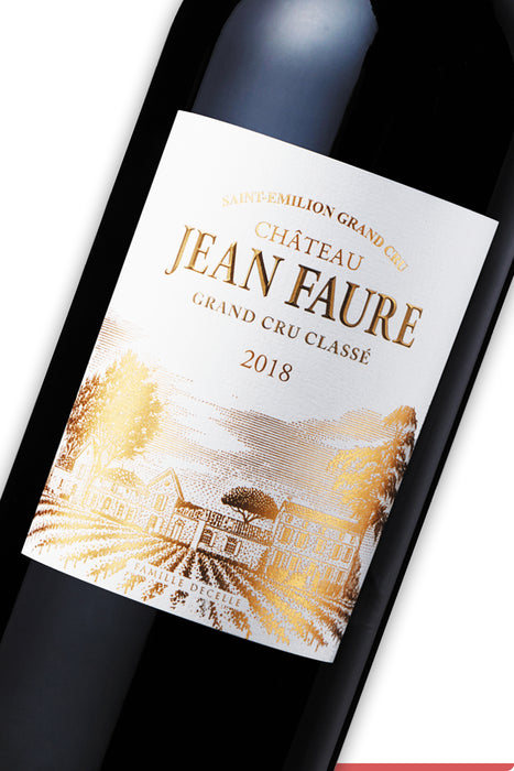 <span style='font-weight: bolder'>Château Jean Faure 2018 - Magnum </span><br><small style='color:grey'>Saint-Émilion Grand Cru Classé</small>