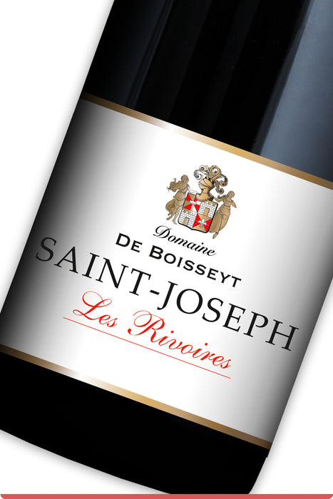 <span style='font-weight: bolder'>Saint-Joseph 'Les Rivoires' 2019 </span><br><small style='color:grey'>100% Syrah</small>