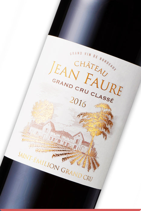 <span style='font-weight: bolder'>Château Jean Faure 2016</span><br><small style='color:grey'>Saint-Émilion Grand Cru Classé</small>