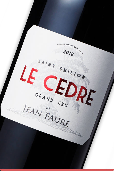 <span style='font-weight: bolder'>Le Cèdre de Jean Faure 2018 Magnum</span> <br><small style='color:grey'>Saint-Émilion</small>